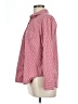 Old Navy 100% Cotton Checkered-gingham Red Long Sleeve Button-Down Shirt Size L - photo 5