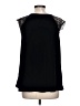 WallpapHER Black Sleeveless Blouse Size L - photo 2