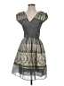Max Studio Paisley Gray Cocktail Dress Size S - photo 1