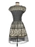 Max Studio Paisley Gray Cocktail Dress Size S - photo 2