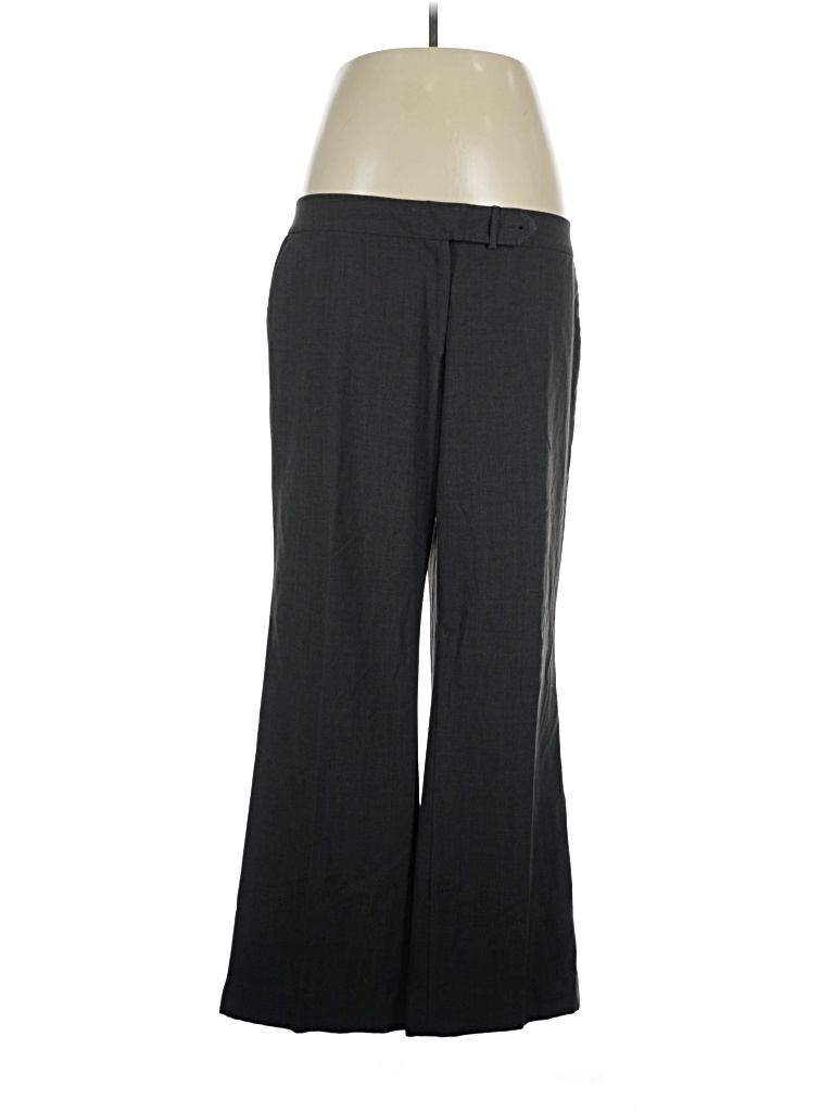 Pre-owned Calvin Klein Dress Pants In Gray