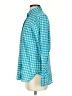 J.Crew Checkered-gingham Teal Long Sleeve Button-Down Shirt Size 4 - photo 5