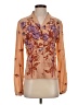 Catherine Malandrino Orange Long Sleeve Blouse Size S - photo 1
