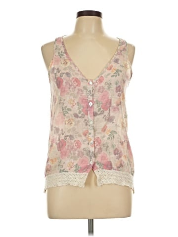 Eyelash Couture Sleeveless Blouse (view 1)