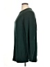 Old Navy 100% Cotton Solid Green Pullover Sweater Size L (tall) - photo 5