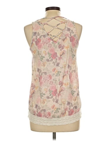 Eyelash Couture Sleeveless Blouse (view 2)