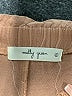 Molly Green Solid Tan Shorts Size L - photo 3