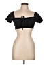 Zara Black Short Sleeve Top Size M - photo 1