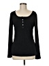 Unbranded 100% Polyester Black Long Sleeve Top Size M - photo 1
