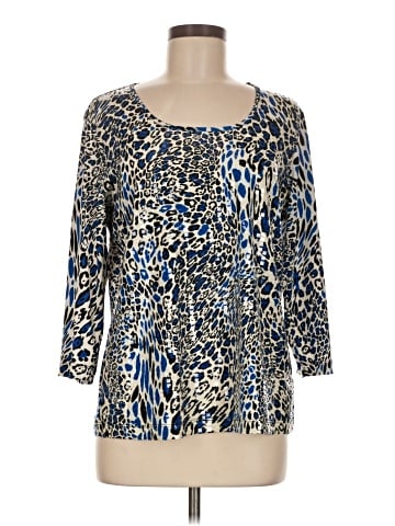 Simonton Says 3/4 Sleeve Blouse (view 1)