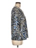 Simonton Says Blue 3/4 Sleeve Blouse Size M - photo 4