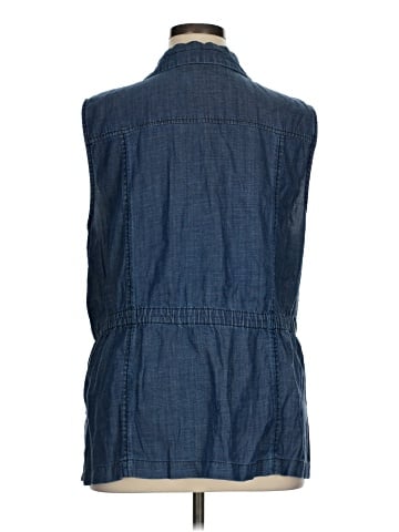 Talbots Denim Vest (view 2)