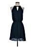 BCBGeneration Solid Blue Casual Dress Size XS - photo 1