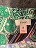 Tiny 100% Rayon Paisley Green Casual Dress Size S - photo 6