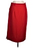 Banana Republic Solid Red Formal Skirt Size 6 (tall) - photo 2