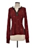 DR2 Burgundy Long Sleeve Blouse Size S - photo 1