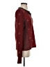 DR2 Burgundy Long Sleeve Blouse Size S - photo 4