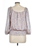 Collective Concepts Pink 3/4 Sleeve Blouse Size L - photo 2