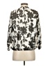 Haver 100% Polyester Silver 3/4 Sleeve Blouse Size S - photo 2