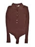 WAYF Burgundy Bodysuit Size L - photo 1
