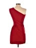 Soprano Solid Red Cocktail Dress Size XS - photo 2