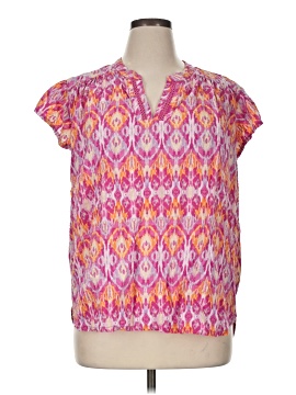 Lane Bryant Short Sleeve Blouse