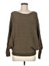 Kaisley 100% Cotton Chevron-herringbone Brown Pullover Sweater Size M - photo 1
