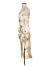 Shein Tropical Ivory Cocktail Dress Size 4 - photo 5