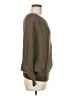 Kaisley 100% Cotton Chevron-herringbone Brown Pullover Sweater Size M - photo 4