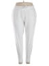 Athleta Solid White Track Pants Size 1X - photo 1
