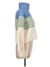 Hippie Rose 100% Polyester Color Block Green Turtleneck Sweater Size L - photo 4
