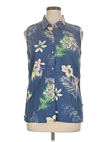 Liz Claiborne Sleeveless Silk Top (view 1)