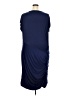 ASHRO Solid Blue Cocktail Dress Size XXL - photo 2