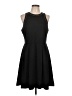 Mossimo Solid Black Cocktail Dress Size L - photo 1