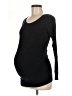 BumpStart Black Long Sleeve T-Shirt Size Med Maternity - photo 1