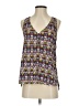 Fun2Fun 100% Polyester Purple Sleeveless Blouse Size S - photo 1