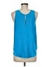 3.1 Phillip Lim Blue Sleeveless Blouse Size 6 - photo 2