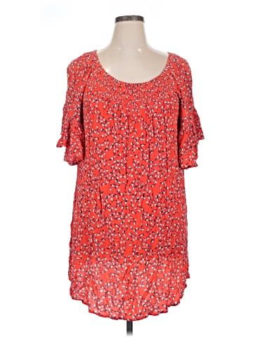 a.n.a. A New Approach Short Sleeve Blouse (view 1)