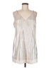 Divided by H&M 100% Polyester Silver Sleeveless Top Size M - photo 1