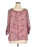 Westport 100% Polyester Pink 3/4 Sleeve Blouse Size XL - photo 1