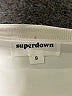 Superdown 100% Polyester White Tube Top Size S - photo 4