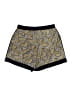 H&M Conscious 100% Polyester Paisley Black Shorts Size 4 - photo 2