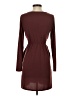 BCBGeneration Solid Burgundy Casual Dress Size XS - photo 2