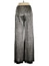 Torn by Ronny Kobo 100% Polyester Chevron-herringbone Silver Dress Pants Size XS - photo 2