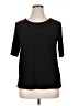 Love Scarlett Black Short Sleeve Top Size XL - photo 1