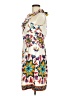 ECI Print White Casual Dress Size 6 - photo 5