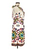 ECI Print White Casual Dress Size 6 - photo 4
