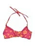 Stradivarius Floral Pink Swimsuit Top Size M - photo 1