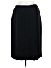 Planet 100% Polyester Solid Black Formal Skirt Size 12 - photo 2