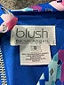 Blush by Us Angels Chevron-herringbone Blue Dress Size 8 - photo 3